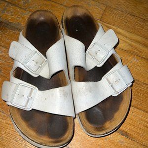 White Birkenstocks
